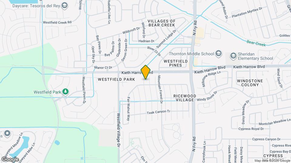 5110 Ivy Fair Way Map and Location Details