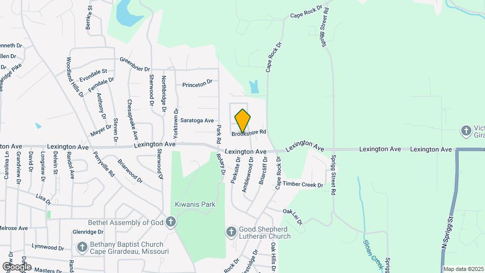 1315-1317 Brookshire Rd Map and Location Details