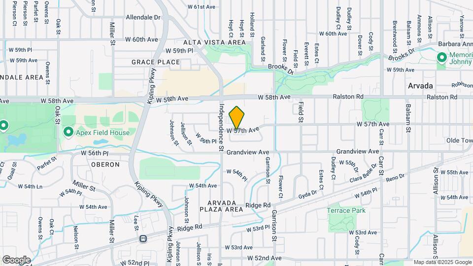 9436 W 57th Ave Mapa y Detalles de la Ubicación