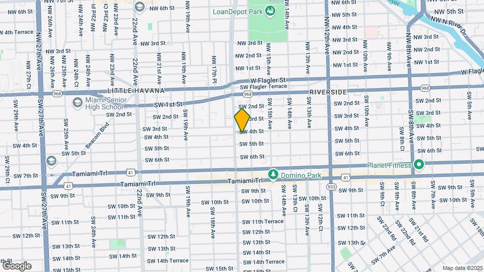 1640 SW 4th St Map and Location Details