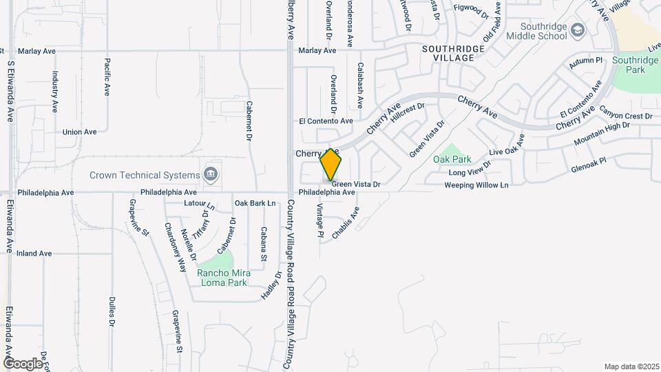 13817 Green Vista Dr Map and Location Details