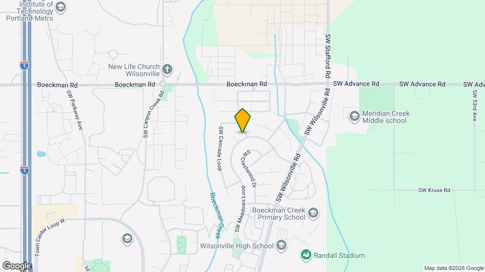 28501 SW Meadows Loop Mapa y Detalles de la Ubicación