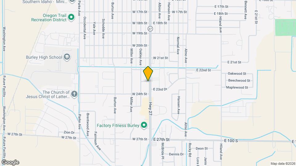 2300 Overland Ave Mapa y Detalles de la Ubicación