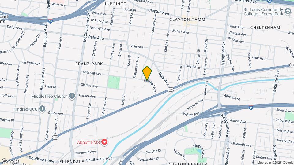 1900 Mitchell Terrace Map and Location Details