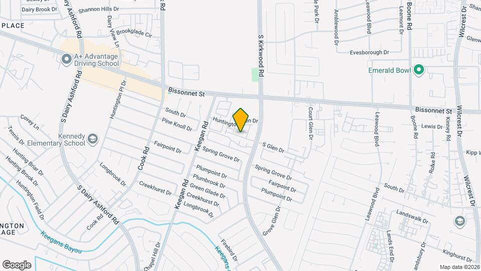 12022 Clifton Oaks Dr Map and Location Details