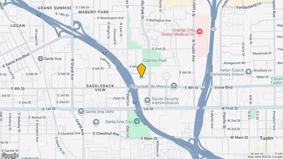 Central Pointe Map and Location Details