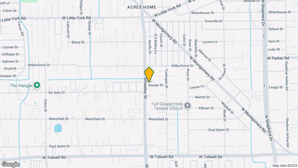 1042 Homer St Map and Location Details