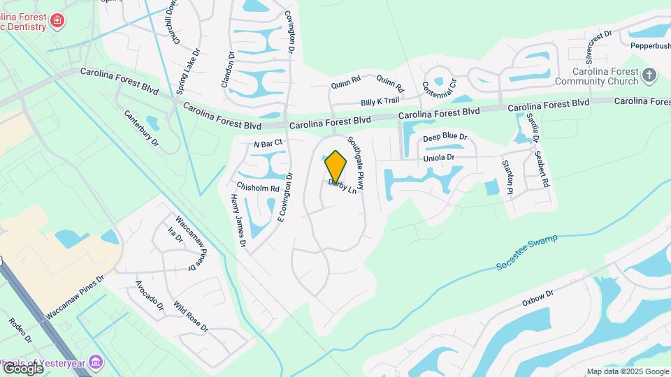 4910 Darby Ln Map and Location Details