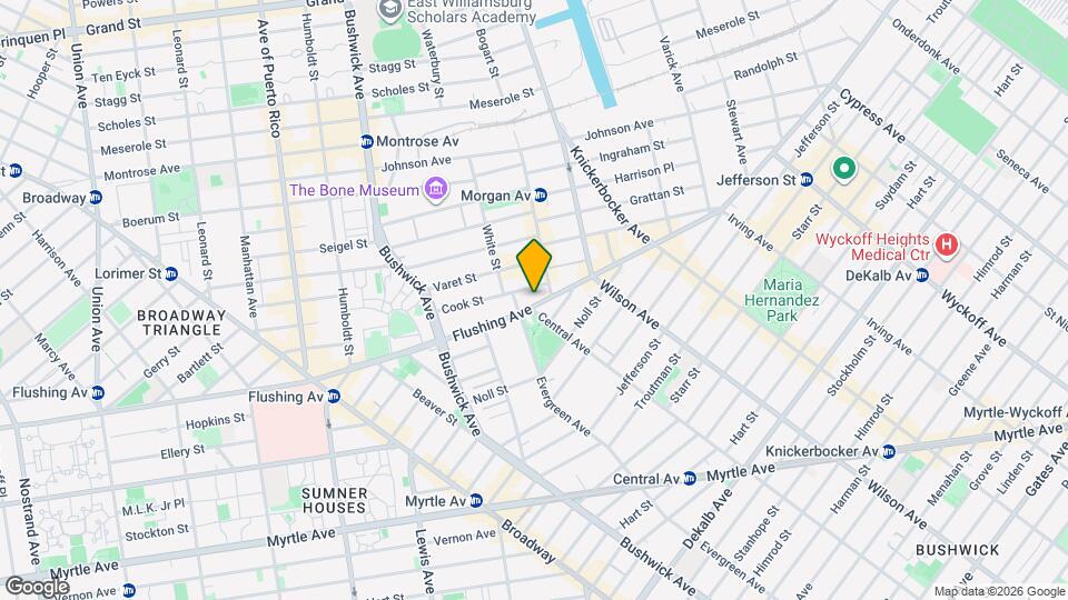 983 Flushing Ave Map and Location Details