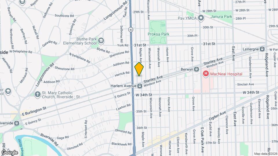 3248 Maple Ave Map and Location Details