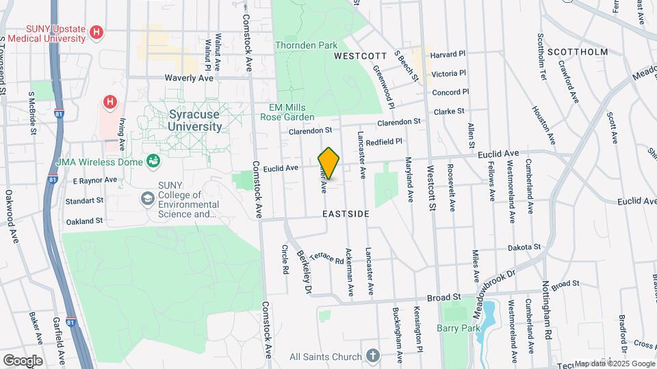 831 Sumner Ave Map and Location Details