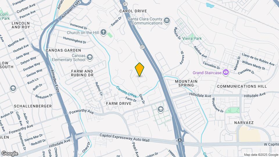 3030 Canoas Creek Ct Map and Location Details