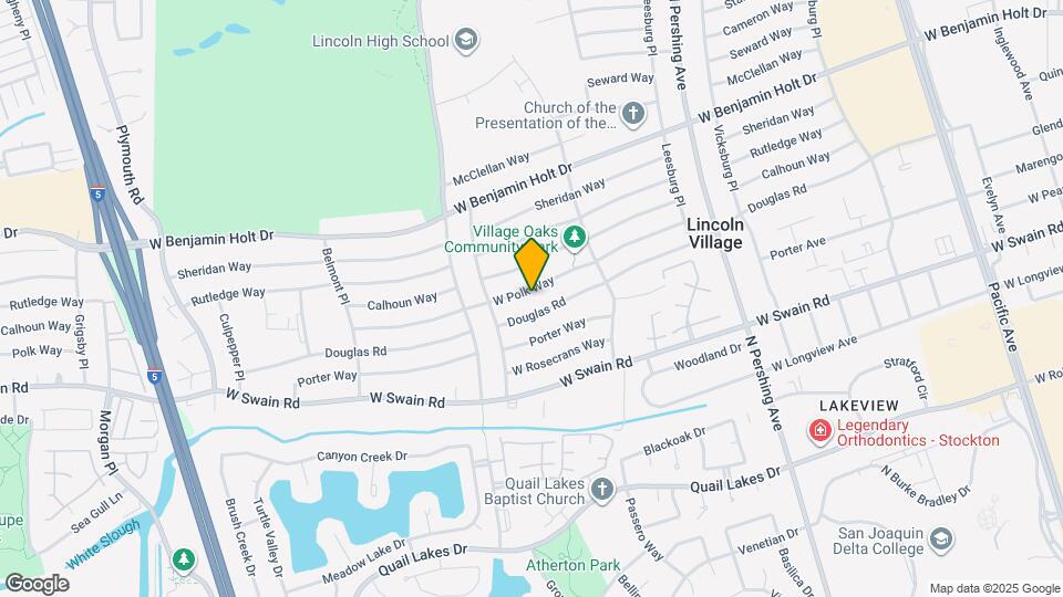 1960 W Polk Way Map and Location Details