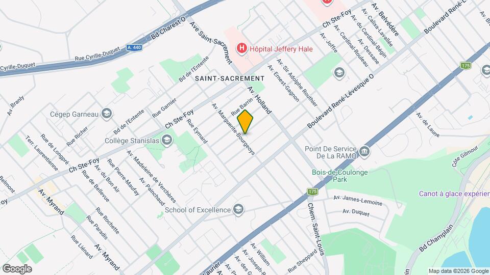915 Marguerite-Bourgeoys Av Map and Location Details