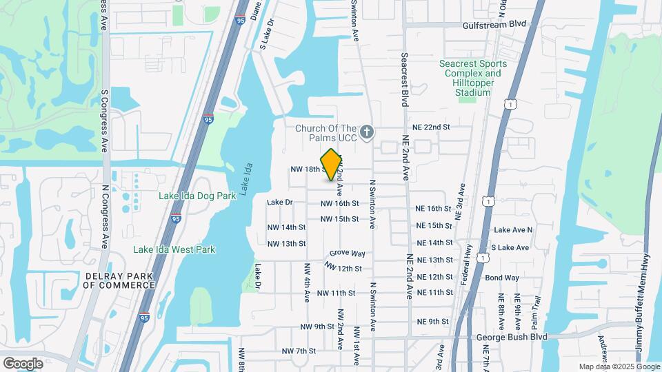 211 NW 17th St Map and Location Details