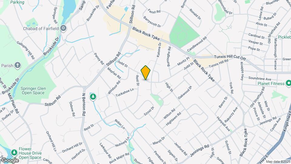 425 Judd St Map and Location Details