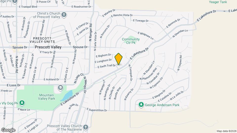 9266 E Swift Trail Dr Map and Location Details