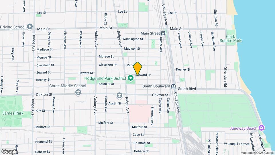 828 Seward St Map and Location Details