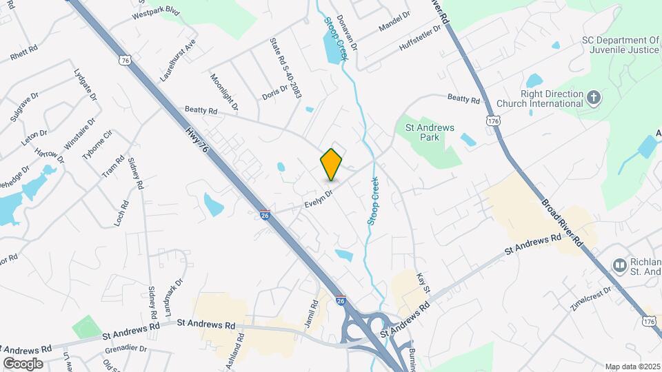 3736 Elberta St Map and Location Details