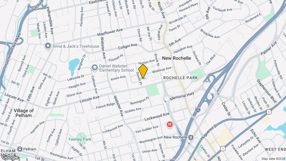 17 Dewitt Pl Map and Location Details