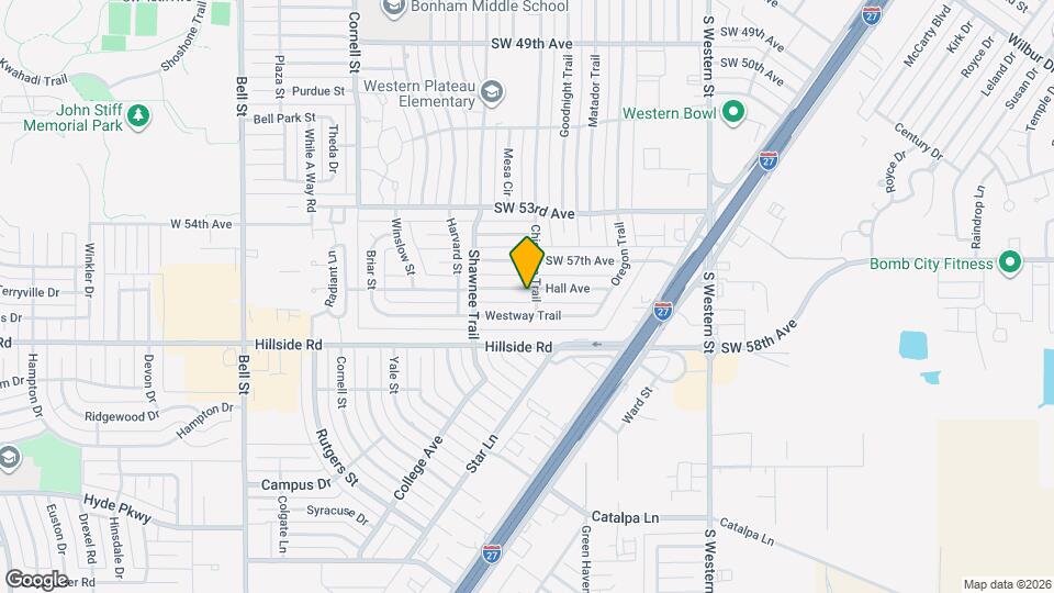 5003 Hall Ave Map and Location Details