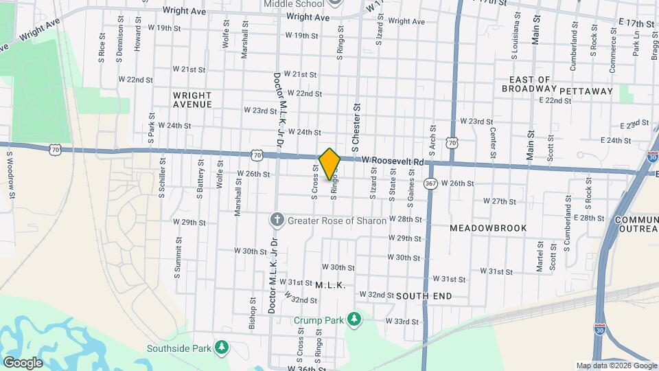 2610 S Ringo St Map and Location Details