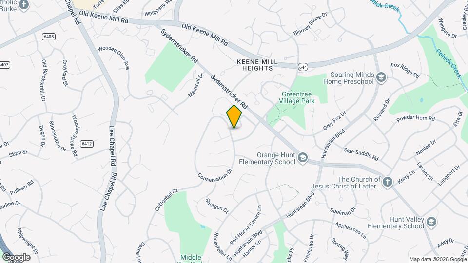 6802 Dina Leigh Ct Map and Location Details