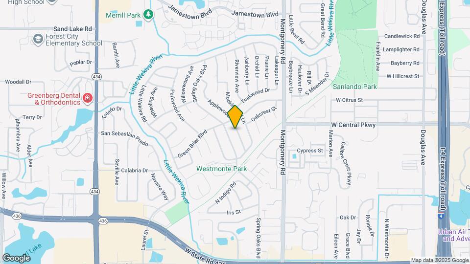 520 Applewood Ave Map and Location Details