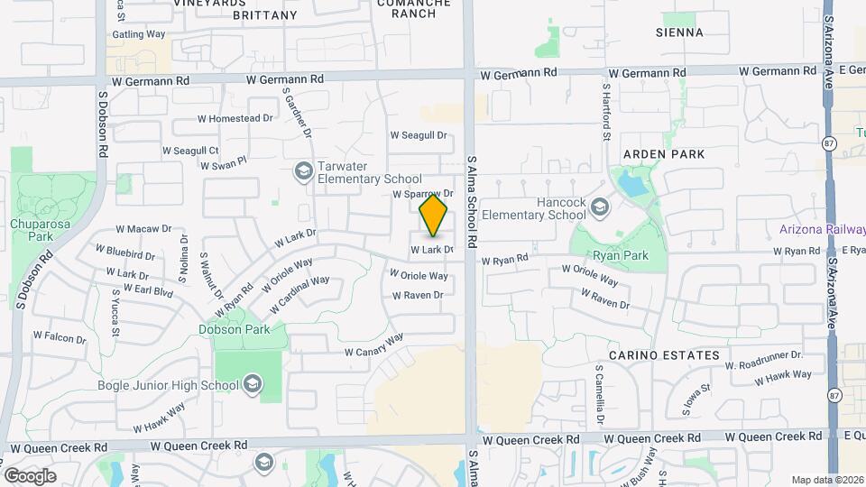 1130 W Lark Dr Map and Location Details