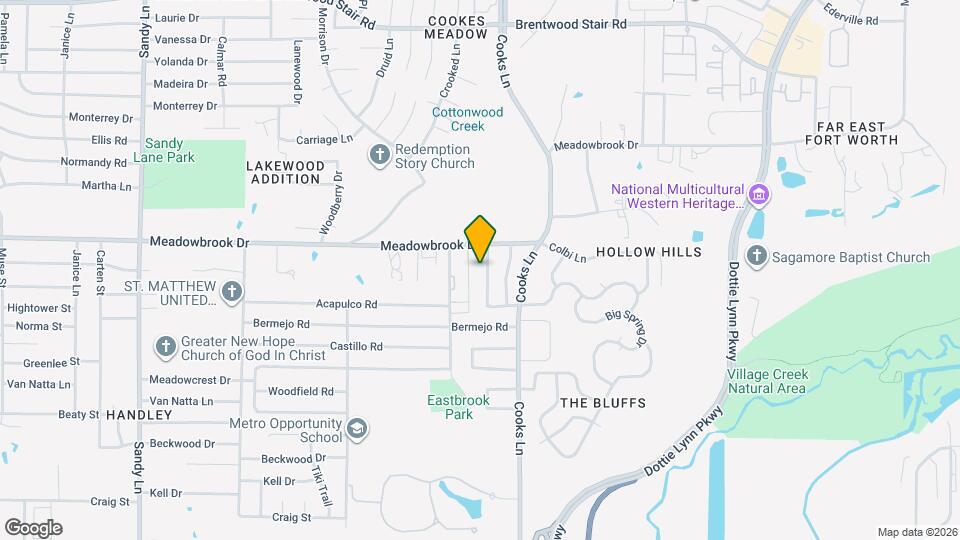 7820 Whitney Ln Mapa y Detalles de la Ubicación