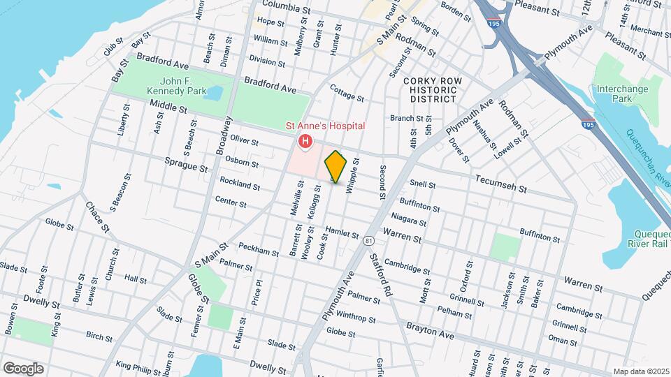 451 Osborn St Mapa y Detalles de la Ubicación