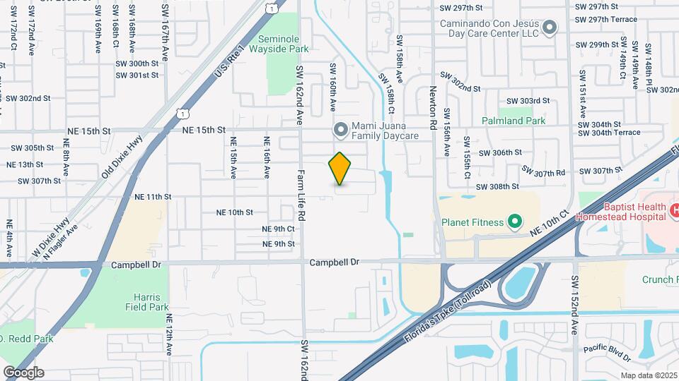15979 SW 308th St Map and Location Details