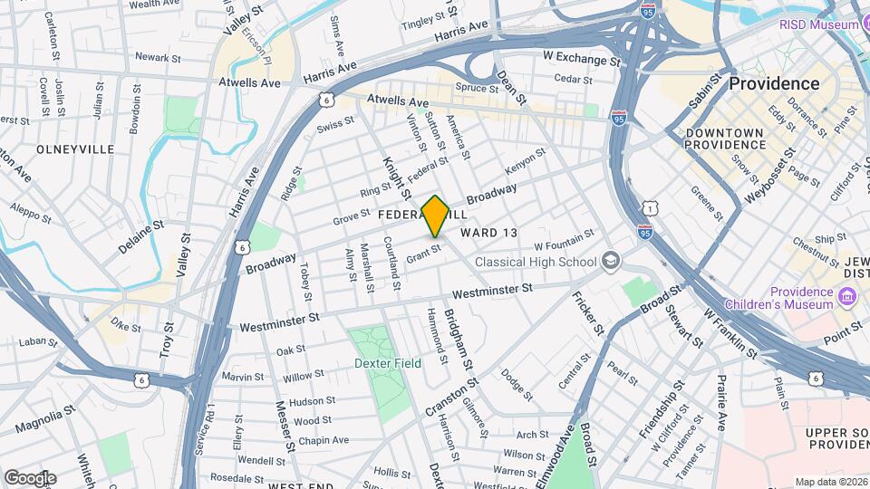 11 Grant St Mapa y Detalles de la Ubicación