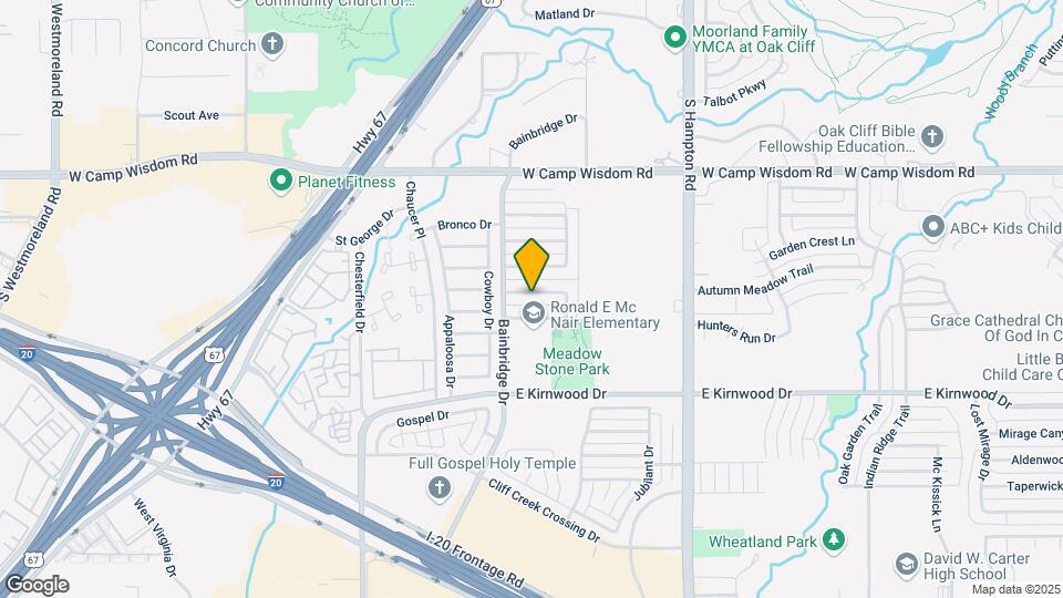 2738 Meadow Gate Ln Map and Location Details