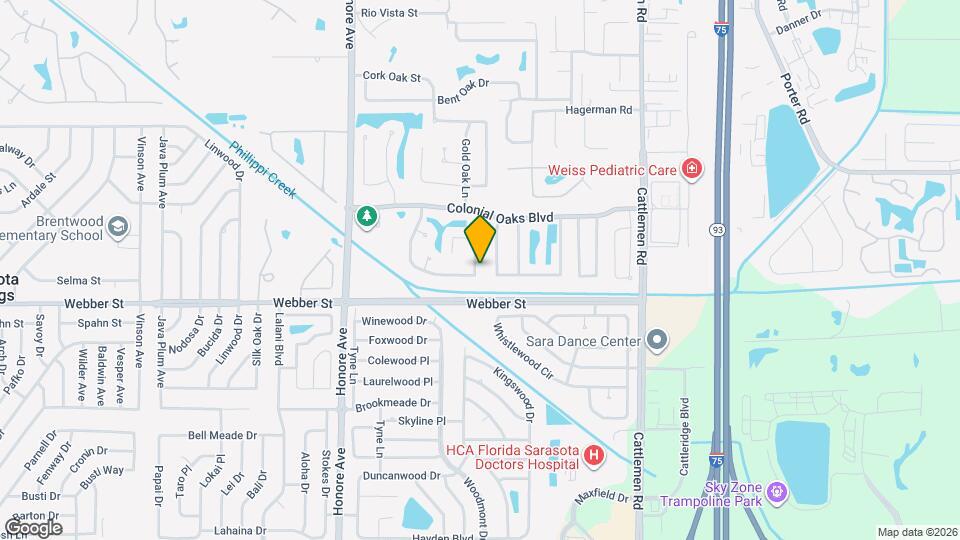 2479 Wood Oak Dr Map and Location Details