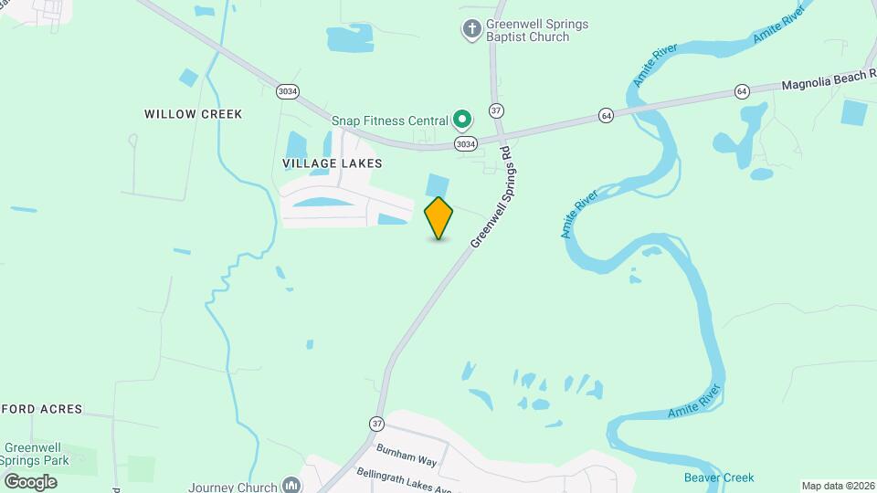 18627 Greenwell Springs Rd Map and Location Details