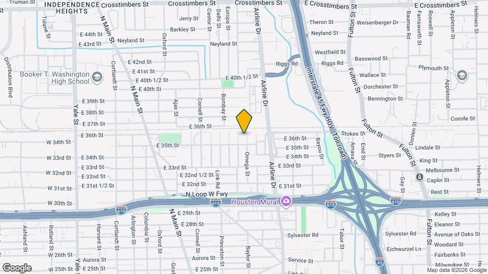 3513 Omega St Map and Location Details