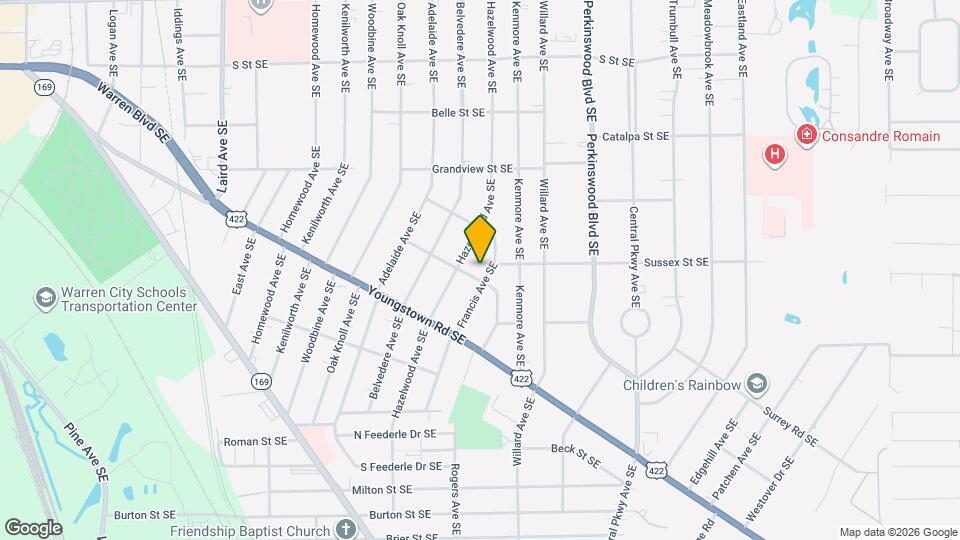 1026 Francis Ave SE Map and Location Details