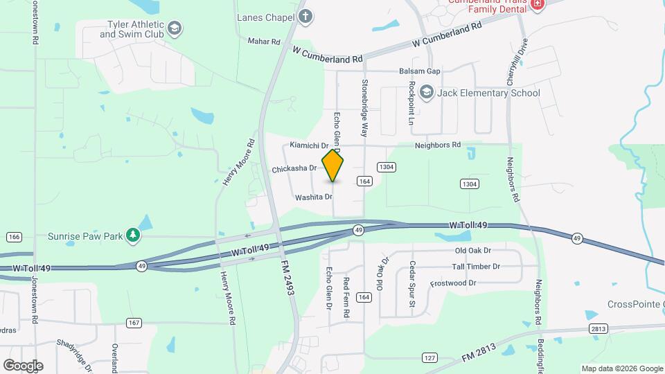 16072 Echo Glen Dr Map and Location Details