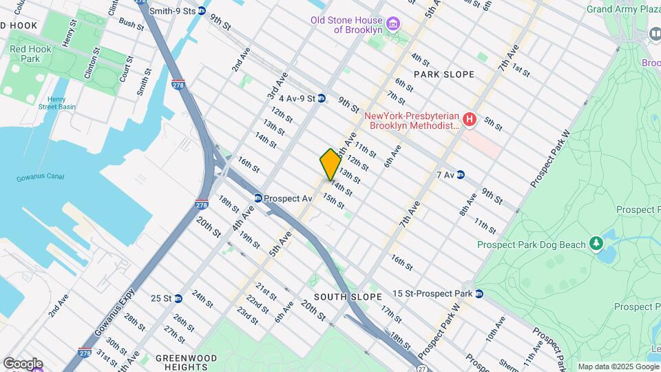 270 14th St Map and Location Details