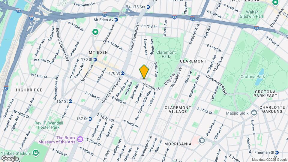 1405 College Ave Mapa y Detalles de la Ubicación