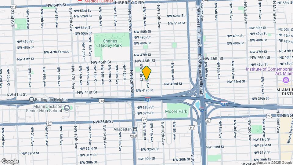 4210 NW 11th Ave Map and Location Details