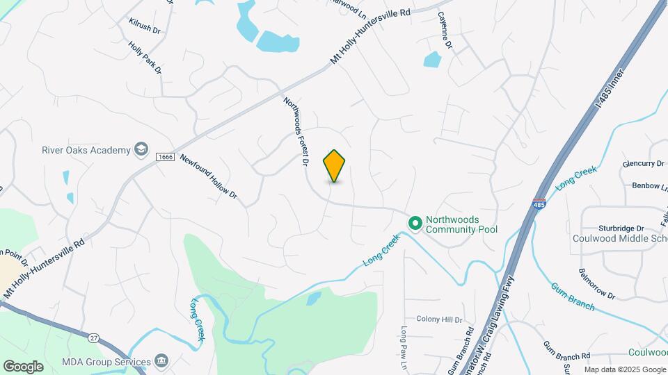 1712 Sugar Hollow Dr Map and Location Details