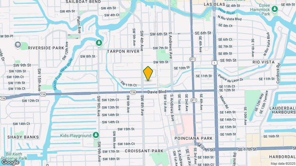 307 SW 11th Ct Map and Location Details