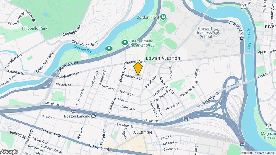 40 Raymond St Mapa y Detalles de la Ubicación