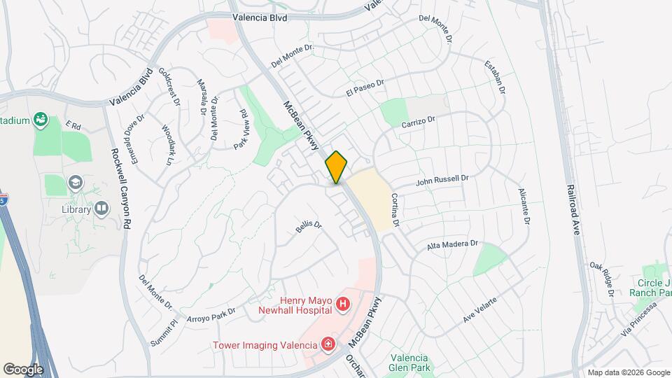23930 Arroyo Park Dr, Unit #109 Map and Location Details
