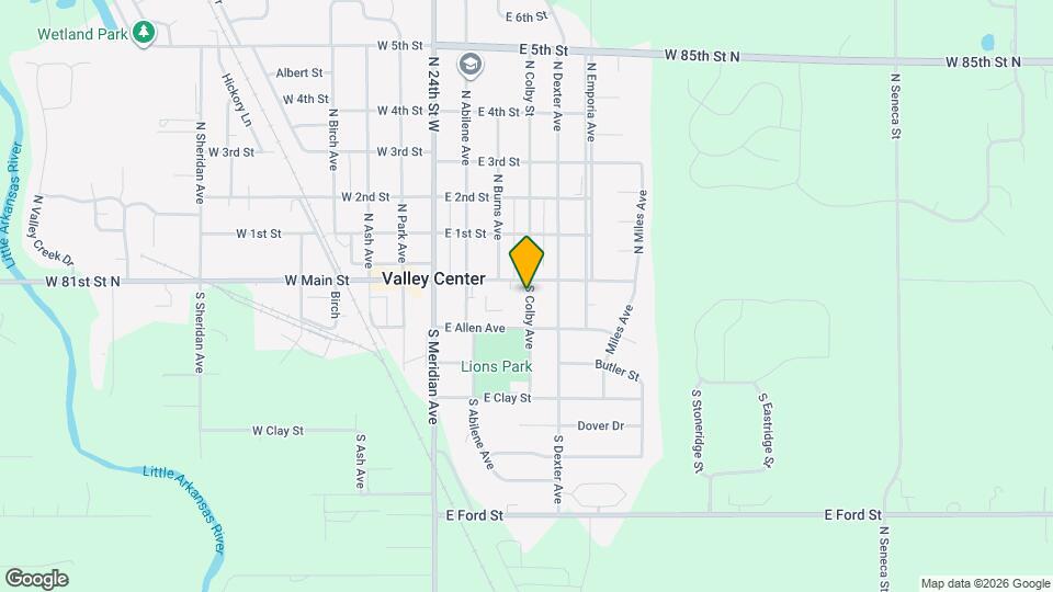 Valley View Apartments Map and Location Details