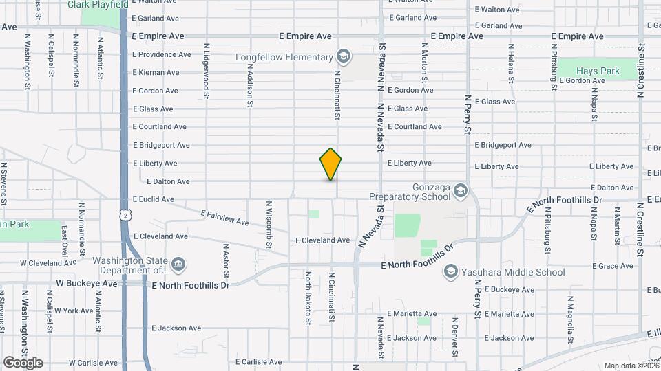 724 E Dalton Ave Map and Location Details
