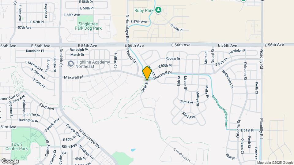 5540 N Jebel St Map and Location Details