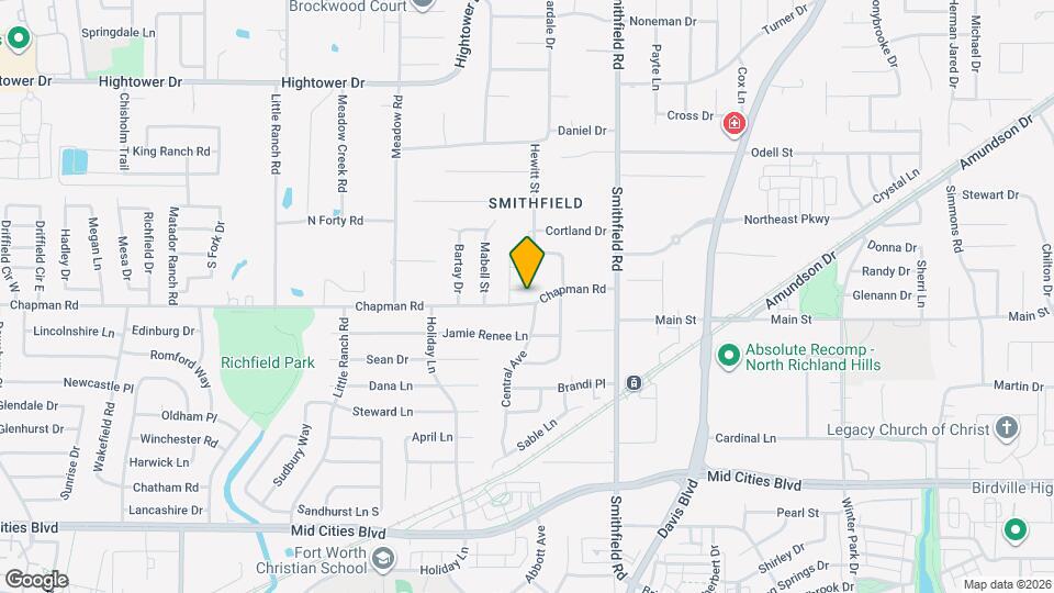 7708 Chandler Ct Map and Location Details